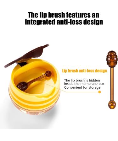 Lip Moisturizer 55g Soothing Nourishing Balm Moisturizing Protection Formula Smooth NonSticky Texture Daily Comfort Repair Support Premium Beauty Lip Care Yellow - Buy Online on GoSupps.com