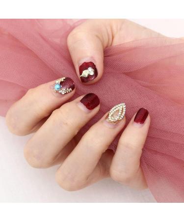 Mini Decorations Cute Rhinestones Nail Beauty Resin Drill Rhinestones Nail Art Decoration(04) - Buy Online on GoSupps.com