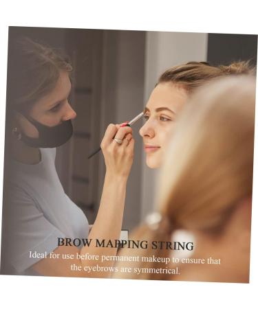 Housoutil 16 pcs Embroidered Makeup Manual Thread Microblading Eyebrows Ink Salon Eyebrow Pre Premium 7.5x4.5cmx8pcs Brownx8pcs - Buy Online on GoSupps.com