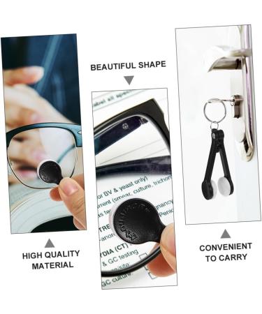 FOMIYES 3pcs Glasses Wipe Clips - Multi-Function Portable Eyeglasses Cleaner & Lens Wiping Tools for Effortless Eyewear Maintenance - Buy Online on GoSupps.com