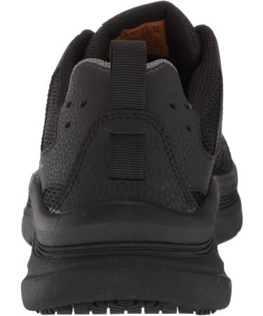 Skechers Men's Oswah Food Service Shoe 12 Wide Black - Slip-Resistant, Comfortable Footwear - Buy Online on GoSupps.com