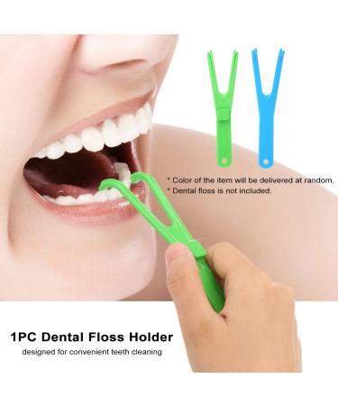 Zroven Dental Floss Holder - 1 PC Interdental Cleaning Tool for Oral Hygiene & Teeth Care - Buy Online on GoSupps.com