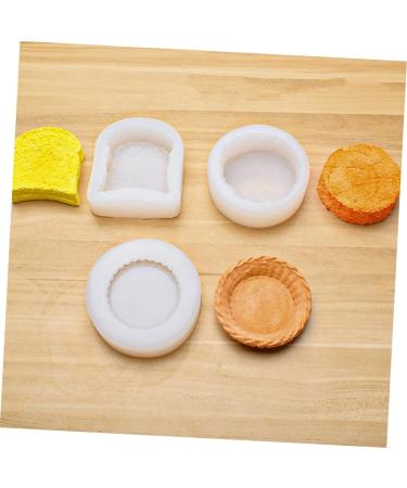 2pcs Cake Mold Silicone Bread Loaf Pan Mini Silicone Molds Silicone Baking Cups Muffin Ice Cream Candy Candle Molds Egg Tart Molds Mousse Chocolate Accessories Silica Gel White White 9X8X2.6CM - Buy Online on GoSupps.com