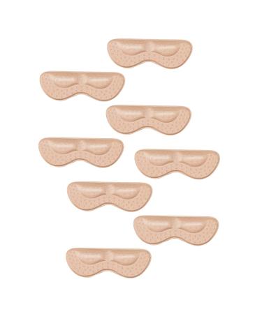 NOLITOY 2 Sets 4 Pairs Anti-wear Back Stickers Self- Adhesive Heel Stickers Adhesive Heel Liner Heel Liner Grips Woman Shoes Heels Anti Drop Heel Post Post High Elastic Sponge