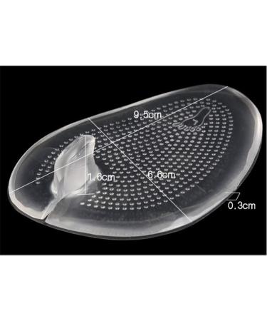 Exceart 3 Pairs Self-Adhesive Gel Toe Pads for Sandals - Forefoot Pain Relief Padding for Men & Women - Transparent - Buy Online on GoSupps.com