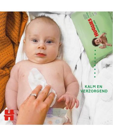 Huggies Natural Care Baby Towels - 10x56 Soft Cloths with Aloe Vera for Healthy Skin - Buy Online on GoSupps.com
