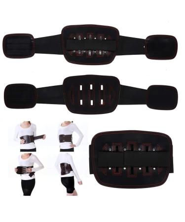 High-Quality Lordosis Support Belt for Lumbar Spine | Breathable Lower Back Pain Relief - Black #3 - Buy Online on GoSupps.com