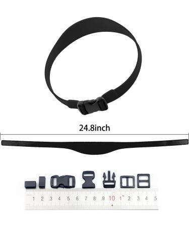 BRIOTA Neckline Shaving Template Black Adjustable Hair Trimming Guide Silicone Curved Collar Shaving Template Haircut Band for Man DIY Home Haircuts - Buy Online on GoSupps.com