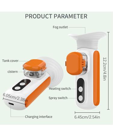 Eye Sprayer - Eye Washing Device Eye Protection Steam Atomizer | Hot Mister Mister Face Compresses Eye Steam Moisturizing Sprayer - Buy Online on GoSupps.com