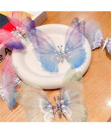 hgnxa Shaking Butterfly-Nymph Headwear with Pearls Adorns Hair Clip Photo Props Women Hair Ornaments y Pearls Green - Buy Online on GoSupps.com