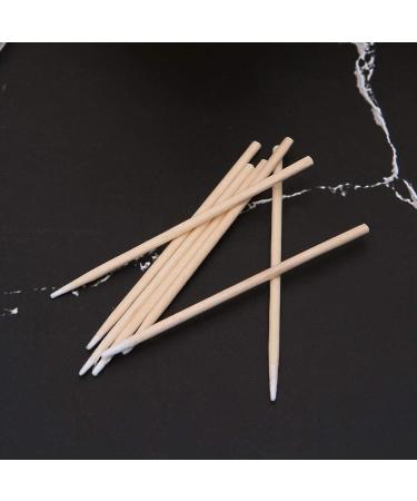 100pcs Short Mini Cotton Buds Q-Tip Swabs with Wooden Handle - Robust & Versatile Applicator for All Uses | International Shipping Available - Buy Online on GoSupps.com