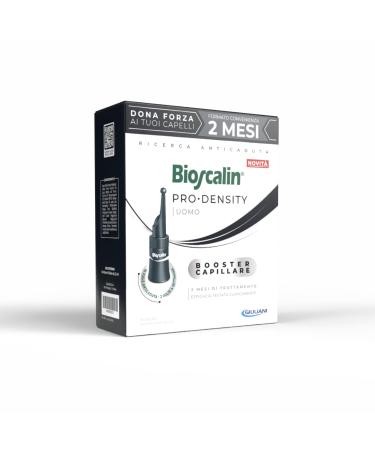 Bioscalin Pro DENSITY Homme Booster Capillaire 2 Mois de Traitement 2 Fois par Semaine 16 Ampoules de 2 5 ml