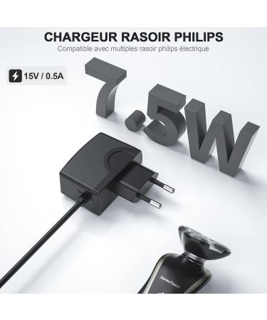 New DAWN 15V Razor Power Supply & Charger for Philips HQ8505 Multigroom Pro - All-in-One Grooming Trimmer & Bodygroom - Buy Online on GoSupps.com
