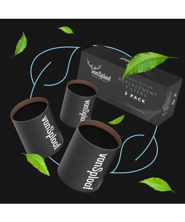 Personal Air Filter To Trap Smoke Sploof & Odor - Eliminate Smoke For Roommates Relatives and Buddy I Easy To Use & Long Lasting Replaceable Filter I Lasts up to 500+ uses Case + 1 Filter - Buy Online on GoSupps.com