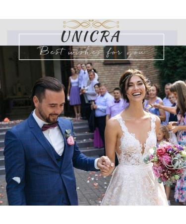 Unicra Bridal Wedding Hair Comb | Crystal Rhinestone Hair Accessories for Women - Elegant Bridal Hairpieces - Buy Online on GoSupps.com