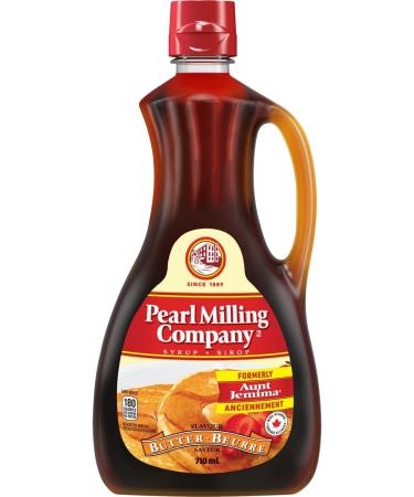 Pearl Milling Company Buttermilk Flavoured Syrup Multi-Pack 710 ml (Pack of 12) Butter Flavoured 59.17 ml (Pack of 12) Syrup - Buy Online on GoSupps.com