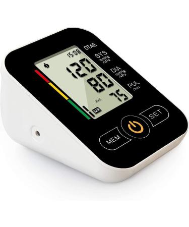 Portable Fully Automatic Digital Blood Pressure Monitor with Extra Large Cuffs - Home Use BP Monitor with Large LCD Display (Black) - Buy Online on GoSupps.com
