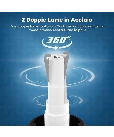 Nose Hair Trimmer for Men & Women - Waterproof Mute Ear & Nose Hair Remover for Travel & Home - Buy Online on GoSupps.com