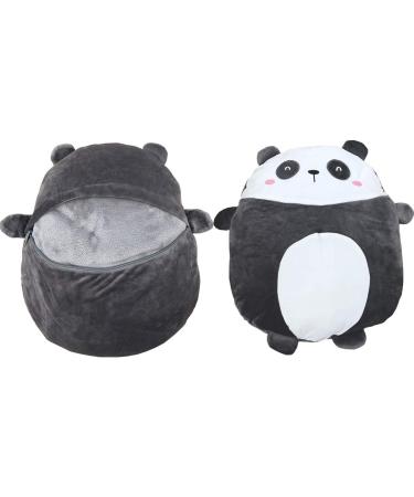 DxDE4U 16 Inch Panda Plush Pillow Blanket - Cute Stuffed Animal Gift for Kids - Ideal for Birthdays, Holidays & Travel - Buy Online on GoSupps.com