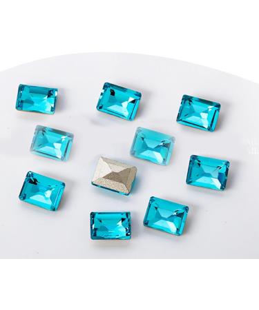 Crystal Nail Rhinestones Clear Nails Gems Stones 10Pcs Pointed Back Rhinestones Diamond Gems For Nail Art Supplies Nail Art Decorations Kits Nail Art Decorations Stickers ND946 - Buy Online on GoSupps.com