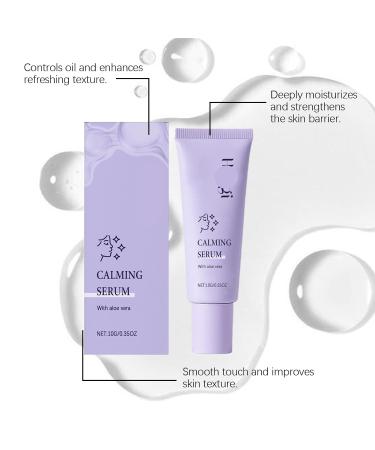 Hydrating Facial Serum With Roller - Moisturizes Brightens & Locks In Moisture Improves Dryness Boosts Elasticity Travel-Friendly For Daily Use(2PCS) - Buy Online on GoSupps.com