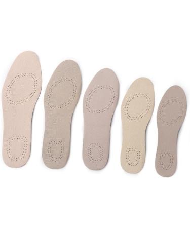 NOLITOY 3 Pairs Breathable Sports Insoles - Premium Leather Cowhide Shoe Pads for Ultimate Comfortable Support - Buy Online on GoSupps.com