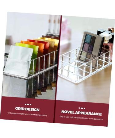 SKISUNO Makeup Organzier Box Makeup Storage Box Multifunction Display Stand Makeup Eyeshadow - Buy Online on GoSupps.com