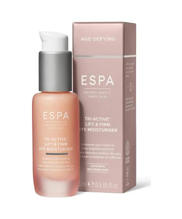 ESPA Tri-Active Lift & Firm Eye Moisturiser 15ml - Reduce Fine Lines Wrinkles Puffiness & Eye Bags | International Shipping - Buy Online on GoSupps.com