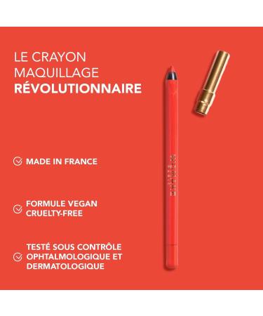 Womake - Long-Lasting Eye Pencil - Waterproof - Easy Application - No Transfer - Made in France - Shade: Coral - Buy Online on GoSupps.com