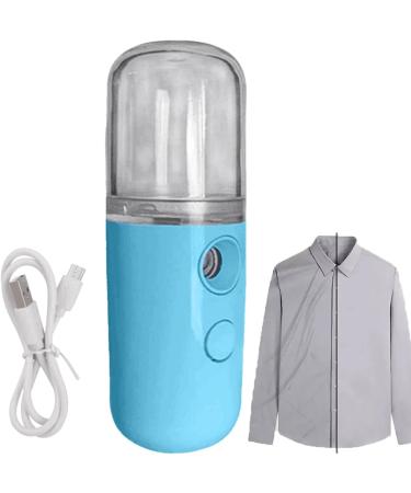 Nano Facial Steamer Traveling Small Cordless Face Humidifier Small Travel Face Steamer Travel Cordless Face for Traveling Dorm Blue - Buy Online on GoSupps.com
