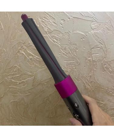 Abhi 5-in-1 Automatic Curling Iron - 30mm Curl Rods & Interchangeable Hair Dryer - Red 190mm - Buy Online on GoSupps.com