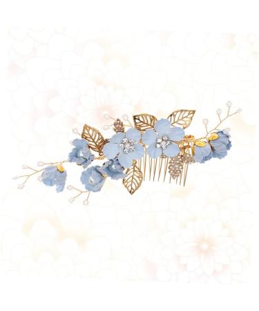 Didiseaon Rhinestone Hair Comb Pearl Headpiece Wedding Crystal Hair Comb Rhinestone Headpiece Bridal Headpiece Hair Side Combs Pearl Tiara Rhinestones Bride Accessories - Buy Online on GoSupps.com