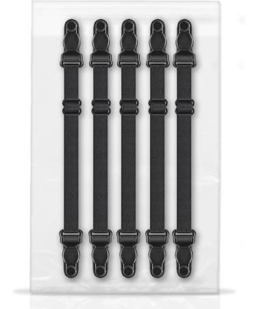 10 Mask Clamps - Ear Protection Hooks for KN95/FFP2 Surgical Masks | Washable & Durable Black Design - Buy Online on GoSupps.com