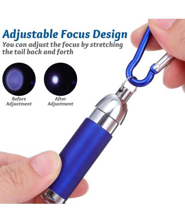 Buy Garneck 12-Piece Mini Keychain Flashlight Set - Compact LED Camping & Hiking Gear for Outdoors - Buy Online on GoSupps.com