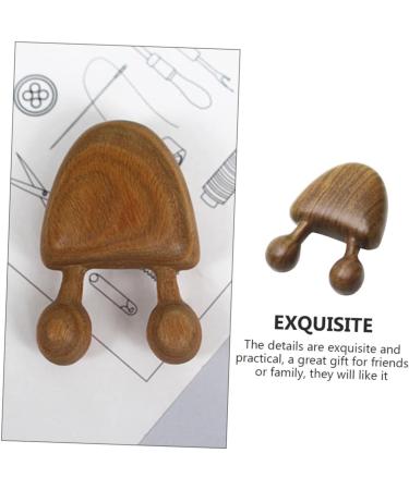 Beaupretty Massage Comb & Acupuncture Tool - Wooden Massage Roller for Face & Hand | Eco-friendly Sandalwood - Buy Online on GoSupps.com