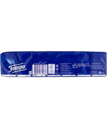 Tempo Classic White Handkerchiefs - 4-Ply - 56 Packs (9 Pieces Each) | International Shipping Available - Buy Online on GoSupps.com