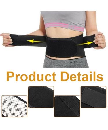 Buy Tnsray Back Support Belt - Breathable Lumbar Bandage for Men & Women | Relief & Comfort | 105cm - Buy Online on GoSupps.com