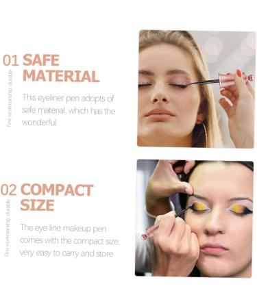 Eyeliner Liquide Magn tique Noir 4 Ml Lot de 2 Colle Transparente pour Faux Cils Format Compact Voyage Maquillage Halloween et No l - Buy Online on GoSupps.com