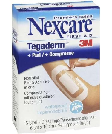 Nexcare Absolute Waterproof Adhesive Dressing 2.4 X 4 Yards 5 each (Pack of 3) - Long-Lasting Protection - Buy Online on GoSupps.com