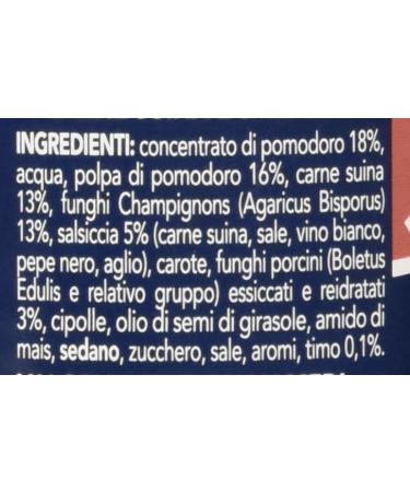  Italian Gourmet E.R. Barilla Rag Montanaro Pasta Sauces with Sausages and Mushrooms 400 g from Italy + Italian Gourmet Polpa 400 g - Buy Online on GoSupps.com