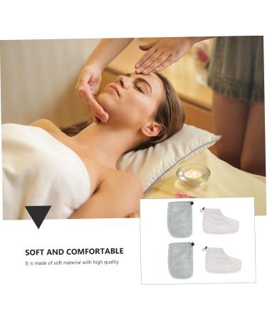 minkissy 4 Pairs Gloves Disposable Foot Covers Wax Bath Mitts Paraffin Wax Booties Cozies Hand and Foot Liners Paraffin Treatments Wax Bath Foot Cover Wax Foot Cover Hand Use Short Boots - Buy Online on GoSupps.com