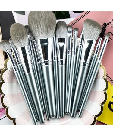 14pcs Makeup Brush Set - Powder Blusher Eyeshadow & Highlighter Brushes for Flawless Application - International Shipping Available - Buy Online on GoSupps.com