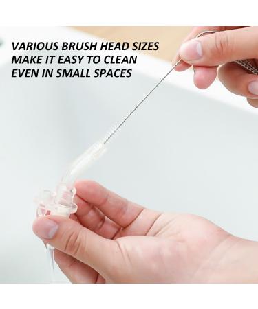 5-Piece Bottle Cleaning Brush Set | Straw & Water Bottle Brushes for Effortless Cleaning - International Shipping Available - Buy Online on GoSupps.com
