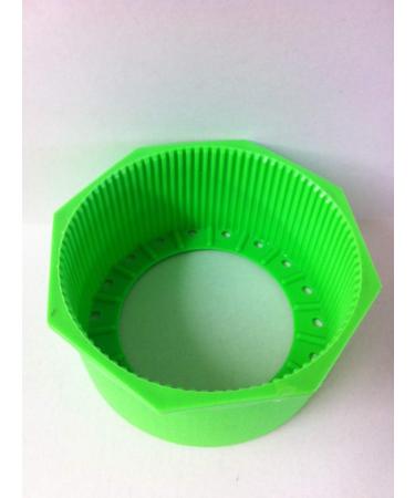 Trident Plastic Hexagon Tank Boot 7.25 inch - Yellow | Durable Protection - Buy Online on GoSupps.com