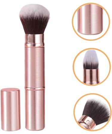 BELLIFFY Double-ended Makeup Brush Buffing Brush Cosmetics Powder Applicator Makeup Powder Brush Blush Brushes Powder Blush Brush Retractable Makeup Cosmetic Powder Brush Artificial Fiber - Buy Online on GoSupps.com