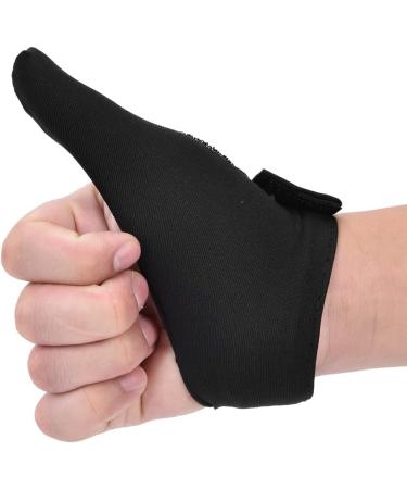Eurobuy Durable Bowling Thumb Stabilizer Saver - Left/Right Hand Protection | Finger Saver for Bowlers - Black - Buy Online on GoSupps.com