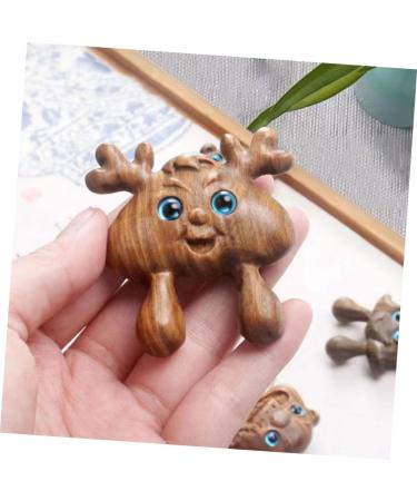 Coheali Green Sandalwood Nose Scratch Snail Eye Acupuncture Massager - Mini Meridian Device for Optimal Eye Relief - Buy Online on GoSupps.com