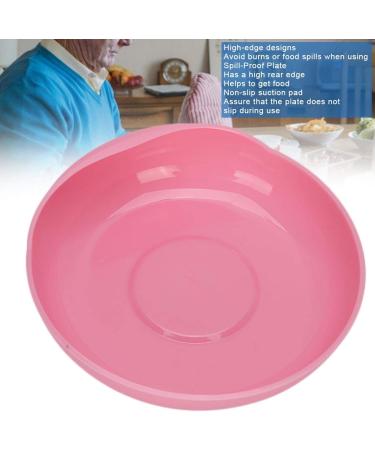 Suction Plate for Babies, Elderly & Disabled - Spill-Proof, Non-Slip Tableware with Suction Cup Base (Red) - Buy Online on GoSupps.com