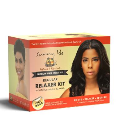 Sunny Isle Jamaican Black Castor Oil Relaxer Kit SUPER