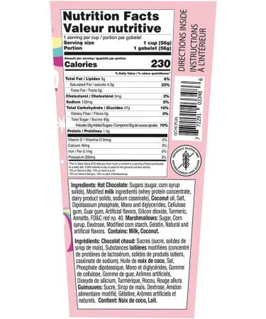 Gourmet du Village HOT Chocolate Cup Unicorn 58 Grams Chocolate Unicorn 58 g (Pack of 1) - Buy Online on GoSupps.com